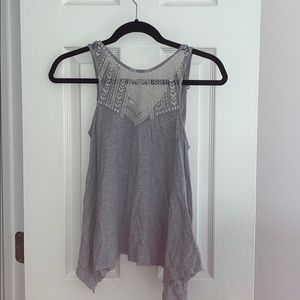 American Eagle Grey Sleeveless t-shirt